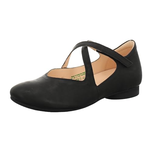THINK! Damen Guad Ballerinas, 0000 SCHWARZ, 39 EU von Think!