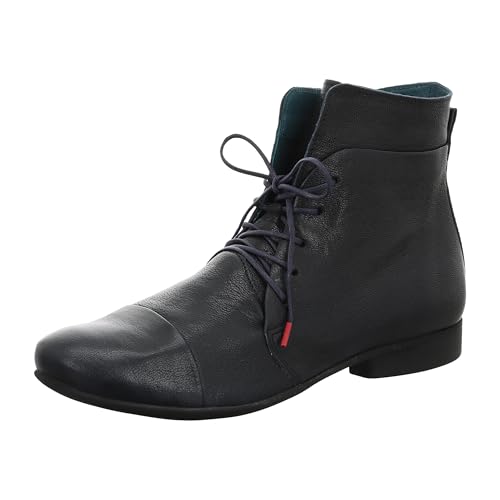 THINK! Damen Guad chromfrei gegerbte, Leder gefütterte Stiefelette, 8030 Navy, 39 EU THINK! Damen Guad chromfrei gegerbte, Leder gefütterte Stiefelette, 8030 Navy, 39 EU von Think!