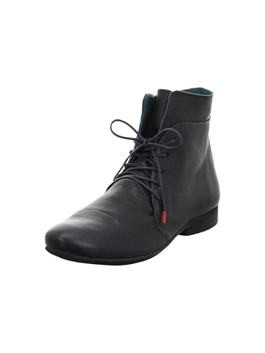 THINK! Damen Guad chromfrei gegerbte, Leder gefütterte Stiefelette, 8030 Navy, 42 EU THINK! Damen Guad chromfrei gegerbte, Leder gefütterte Stiefelette, 8030 Navy, 42 EU von Think!
