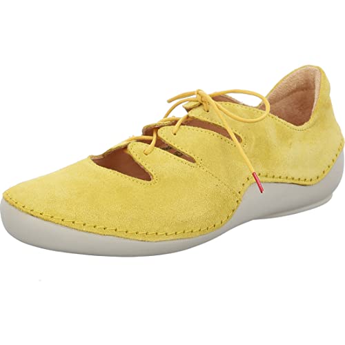 THINK! Damen KAPSL, nachhaltige Wechselfußbett Sneaker, 6010 Sunflower, 37.5 EU von Think!