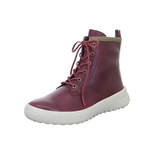 THINK! Damen KUSABI leicht gefütterte nachhaltige Stiefelette, 5000 Rosso/Kombi, 37 EU von Think!