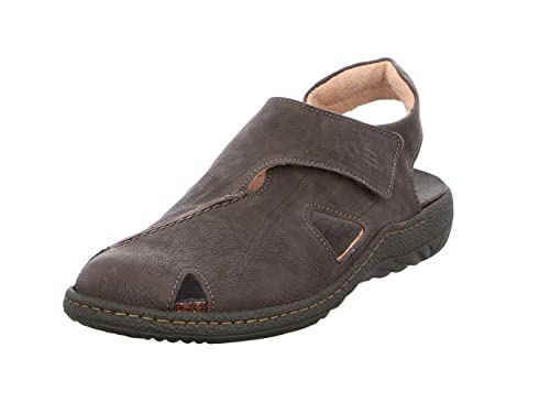 THINK! Damen Koak chroomvrij gelooide duurzame slingback Sandale, 2 Stahl, 9 EU von Think!