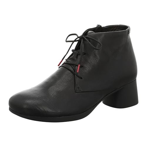 THINK! Damen NANI Leder gefütterte nachhaltige Boots, 0000 SCHWARZ, 38.5 EU von Think!