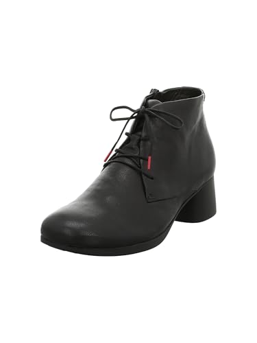 THINK! Damen NANI Leder gefütterte nachhaltige Boots, 0000 SCHWARZ, 39.5 EU von Think!