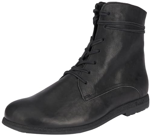 Think! Damen Rento Chromfrei Gegerbte Leder Gefütterte Stiefelette, 0000 Schwarz, 41.5 EU von Think!