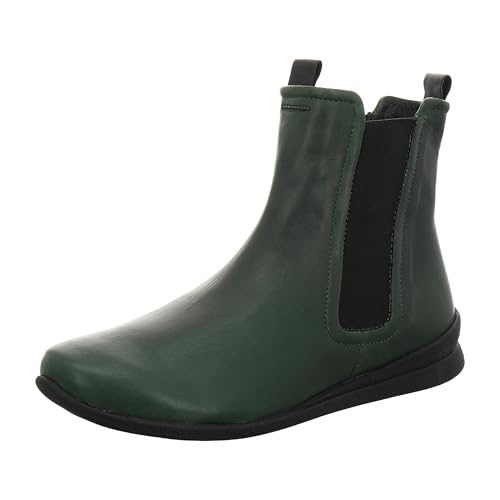 THINK! Damen SPUAT nachhaltige Leder gefütterte Chelsea-Boots, 7000 EFEU/Kombi, 37.5 EU von Think!