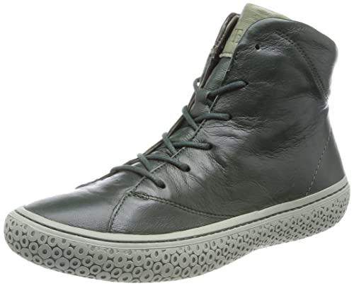 THINK! Damen TJUB chromfrei gegerbte Leder gefütterte Stiefelette, 7010 EFEU/Kombi, 42.5 EU von Think!