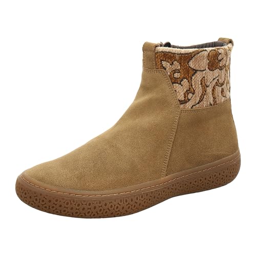 THINK! Damen TJUB chromfrei gegerbte leicht gefütterte Stiefelette, 3010 ELCH/Kombi, 38.5 EU von Think!