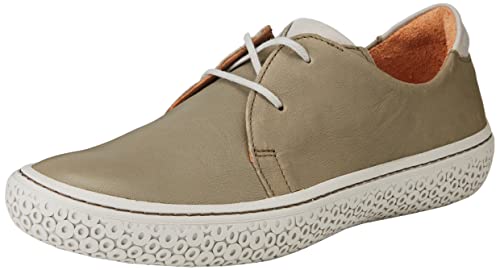 THINK! Damen TJUB chromfrei gegerbte nachhaltige Wechselfußbett Sneaker, 7010 Salbei/Kombi, 36.5 EU von Think!