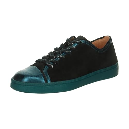 Think Damen TURNA Sneaker, Petrol/Kombi 8000, 38 EU Schmal Think Damen TURNA Sneaker, Petrol/Kombi 8000, 38 EU Schmal von Think!