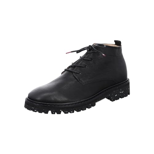 THINK! Herren CIVITA chromfrei gegerbte Leder gefütterte Stiefelette, 0000 SCHWARZ, 42 EU von Think!