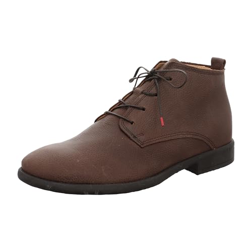 THINK! Herren CIVITA nachhaltige Leder gefütterte Stiefelette, 3050 Espresso, 41 EU von Think!