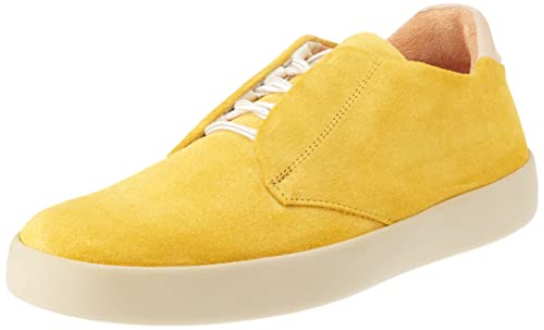 THINK! Herren JOEKING chromfrei gegerbte nachhaltige Wechselfußbett Sneaker, 6000 Sunflower/Kombi, 45 EU von Think!