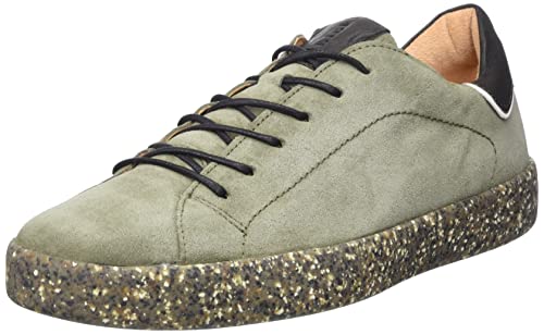 THINK! Herren JOEKING chromfrei gegerbte nachhaltige Wechselfußbett Sneaker, 7010 Jade/Kombi, 47 EU von Think!