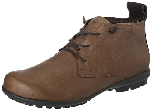 THINK! Herren Kong nachhaltige, Leder gefütterte Stiefelette, 7020 Slate/Kombi, 42 EU von Think!