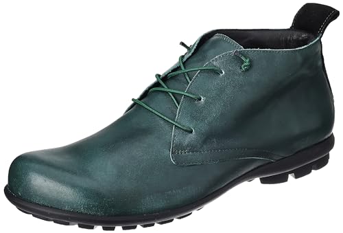 THINK! Herren Kong nachhaltige, Leder gefütterte Stiefelette, 7030 Pino/Kombi, 43 EU von Think!