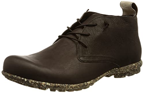 THINK! Herren Kong nachhaltige Leder gefütterte Stiefelette, 3020 Wolf/Kombi, 41 EU von Think!