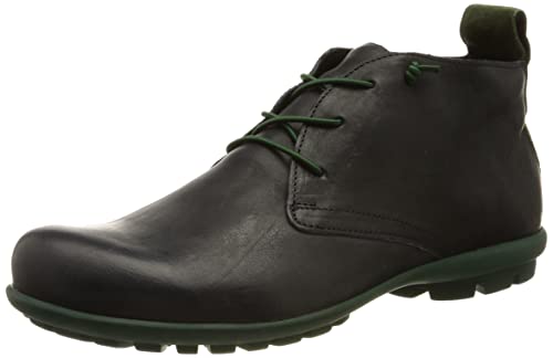 THINK! Herren Kong nachhaltige Leder gefütterte Stiefelette, 8010 Navy/Kombi, 44 EU von Think!