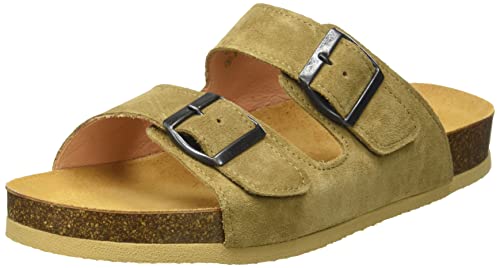 THINK! Herren WOLFI Nachhaltige Pantolette Clog Hausschuh, ELCH, EU von Think!