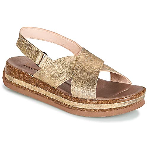 THINK! Herren ZEGA, Slingback Sandalen, Gold (Gold 05), 38 von Think!