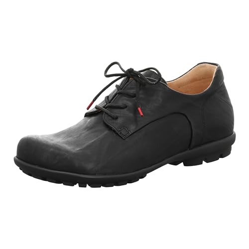 Think KONG , Herren Derby Schnürhalbschuhe, Schwarz (schwarz 00), 44 EU (9.5 Herren UK) von Think!