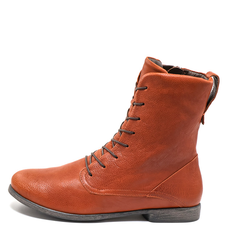 Think, 000641 Agrat Damen Lammfell Stiefelette, mittelbraun Think, 000641 Agrat Damen Lammfell Stiefelette, mittelbraun von Think