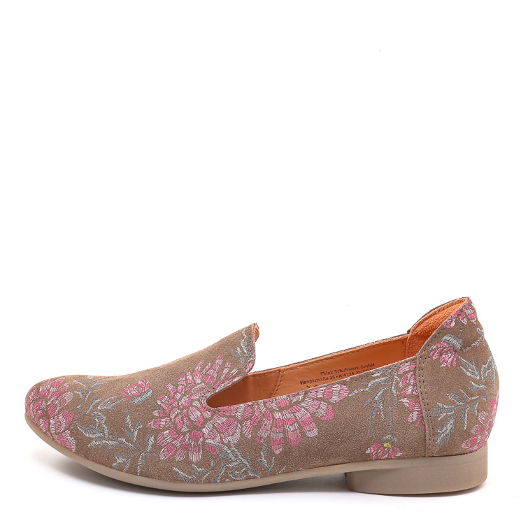 Think, 001146 Guad2 Damen Loafer, hellbraun von Think