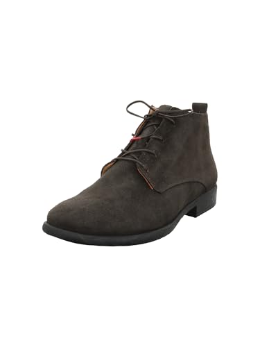 Think CIVITA Herren chromfrei gegerbte nachhaltige Stiefelette, Mocca 3080, 44.5 EU von Think!