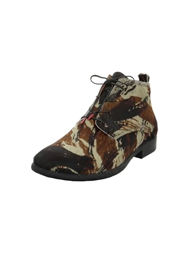 Think CIVITA Herren chromfrei gegerbte nachhaltige Stiefelette, ROSMARIN 9000, 41.5 EU von Think