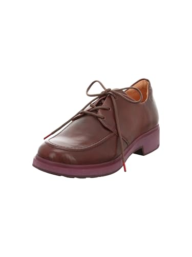 Think COGITA Damen chromfrei gegerbte nachhaltige Halbschuhe, Chianti 5000, 42.5 EU von Think