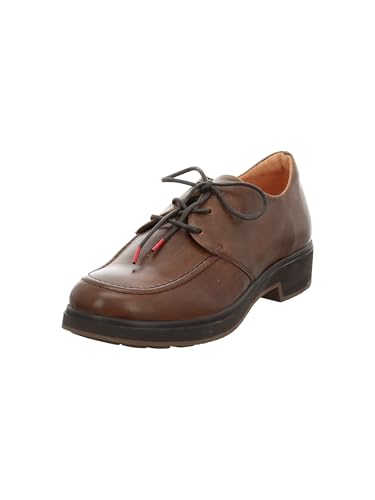 Think COGITA Damen chromfrei gegerbte nachhaltige Halbschuhe, Espresso 3010, 40.5 EU von Think