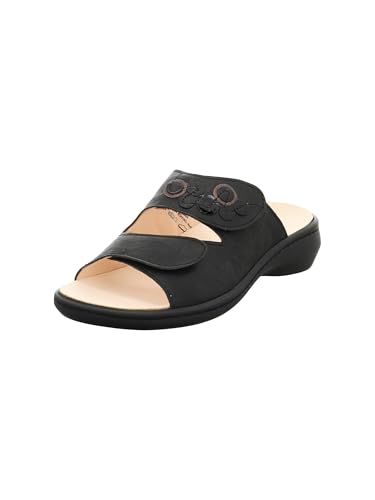 Think Camilla Damen chromfrei gegerbte nachhaltige Pantolette, SCHWARZ/Kombi 0020, 36 EU Think Camilla Damen chromfrei gegerbte nachhaltige Pantolette, SCHWARZ/Kombi 0020, 36 EU von Think!