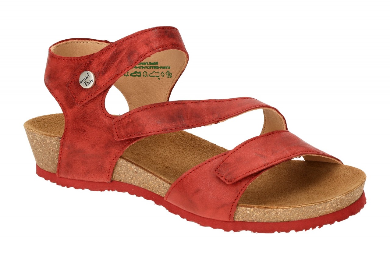 Think DUMIA 3-000297-5070 hell-rot - Sandalette f?r Damen von Think