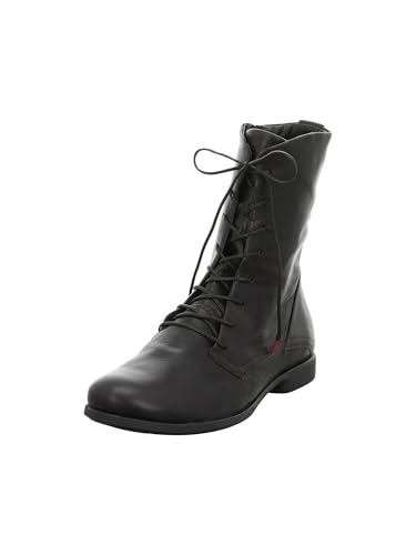 Think AGRAT Damen pflanzlich gegerbte nachhaltige Stiefelette, Mocca 3080, 36 EU von Think!