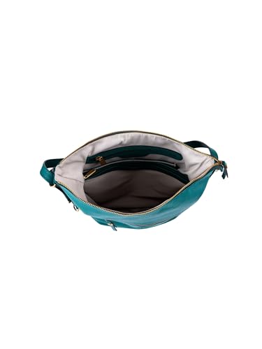 Think Damen Bag Textilfutter Umhängetasche, Petrol 7000 von Think!