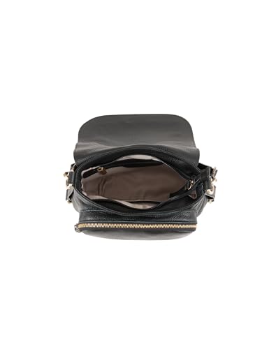 Think Damen Bag Textilfutter Umhängetasche, Schwarz 0000 von Think!
