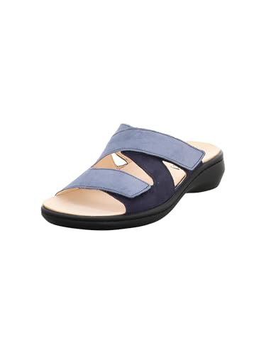 Think! Damen Camilla chromfrei gegerbte nachhaltige Pantolette, Notte/Kombi 8010 von Think!