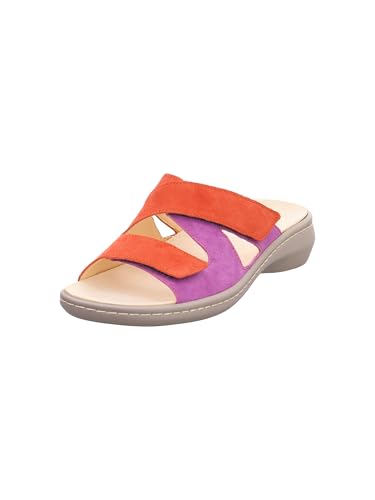 Think! Damen Camilla chromfrei gegerbte nachhaltige Pantolette, ORCHIDEA/Kombi 5030 von Think!