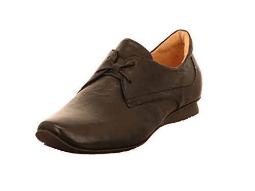 THINK! Damen Chilli Schnürhalbschuhe, 0000 SCHWARZ, 37.5 EU von Think!