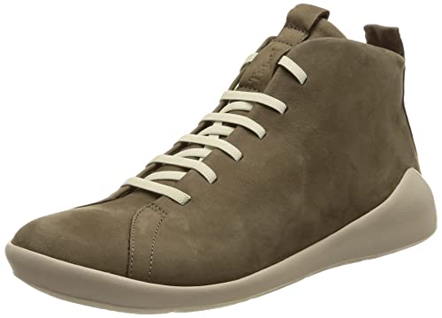 THINK! Damen DUENE chromfrei gegerbte nachhaltige Wechselfußbett Slipper, 3000 Taupe, 40 EU von Think!