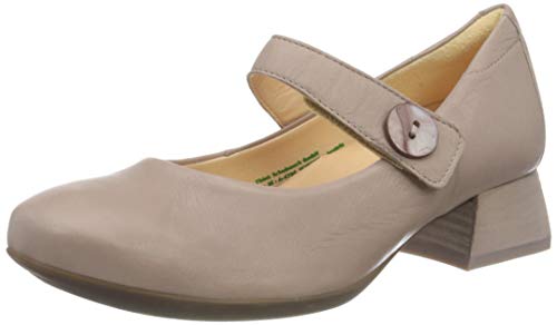 THINK! Damen Delicia chromfrei gegerbte, nachhaltige Wechselfußbett Pumps, 4000 Hibiskus, 39 EU von Think!