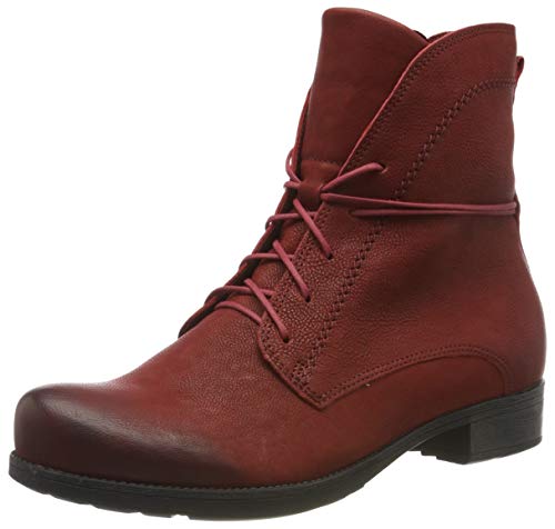 THINK! Damen Denk Desert Boots, Rot (Rosso 70) von Think!