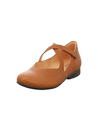 Think! Damen GUAD2 chromfrei gegerbte nachhaltige Halbschuhe, Cinnamon 3030 von Think