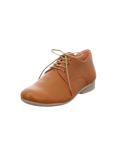Think! Damen GUAD2 chromfrei gegerbte nachhaltige Halbschuhe, Cinnamon 3060 von Think!