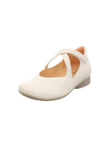 Think! Damen GUAD2 chromfrei gegerbte nachhaltige Halbschuhe, Panna 4010 von Think