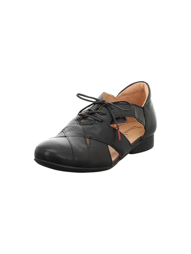 Think! Damen Guad2 Lederfutter Sneaker, Schwarz 0000, 39 EU von Think!