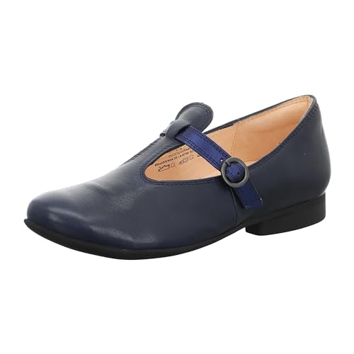 Think Damen GUAD2 nachhaltige Wechselfußbett Ballerinas, Navy/Kombi 8000, 38.5 EU von Think!