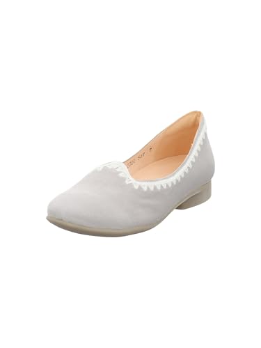 Think! Damen Herausnehmbare langlebige Guad2-Sohle Ballerinas, Stahl 2000, 38.5 EU von Think!