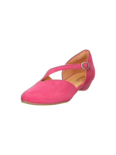 Think! Damen Grace chromfrei gegerbte nachhaltige Halbschuhe, Fuxia 5010 von Think!