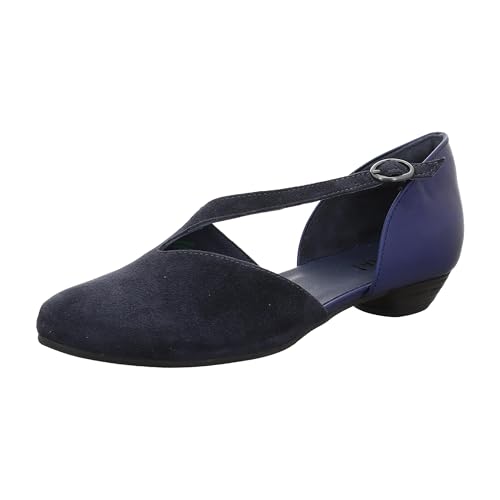 Think! Damen Grace Nachhaltige Ballerinas, Water Kombi 8000, 37.5 EU von Think!